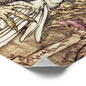 Arthur Rackham | Comus van John Milton: "En zij, Poster (Hoek)