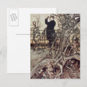 Arthur Rackham | De Kensington-tuinen bevinden zic Briefkaart (Voorkant / Achterkant)