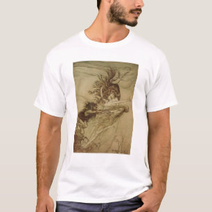 Arthur Rackham   De Rhinemaidens die Alberich tedr T-shirt