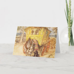 Arthur Rackham - De wind in de wilgen Kaart