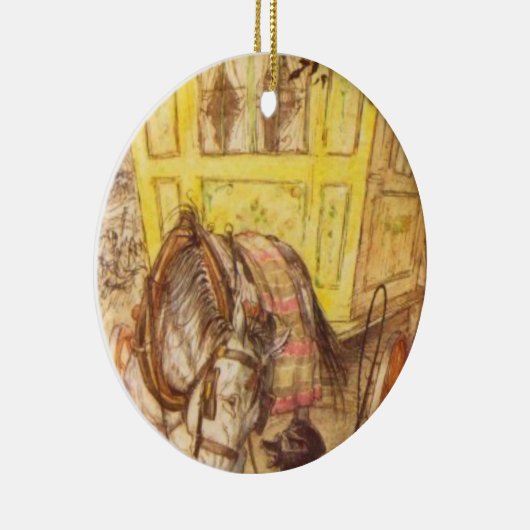 Arthur Rackham - De wind in de wilgen Keramisch Ornament (Rechts)