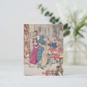 Arthur Rackham | Een doorblote en welvarende groep Briefkaart (Staand voorkant)