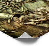 Arthur Rackham - Een kerstkarol - Ghosts Poster (Hoek)