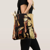 Arthur Rackham - Een kerstkarol - Grumpy Tote Bag (Dichtbij)
