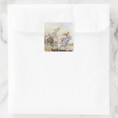  Arthur Rackham Fairies Square Sticker (Tas)