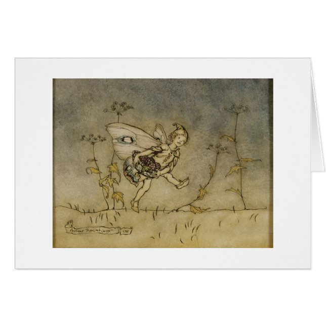 Arthur Rackham | Fairy, afbeelding uit 'A Midsu' (Voorkant Horizontaal)