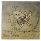 Arthur Rackham | Fairy, afbeelding uit 'A Midsu' Tegeltje (Voorkant)