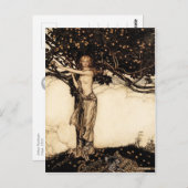 Arthur Rackham Freya CC0329 Briefkaart (Voorkant / Achterkant)