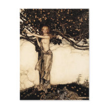 Arthur Rackham Freya CC0329 Briefkaart