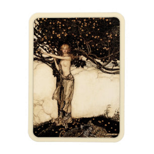 Arthur Rackham Freya CC0543 Fridge Art Collectie Magneet
