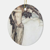 Arthur Rackham Freya The Fair One Keramisch Ornament (Links)