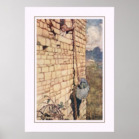 Arthur Rackham illustratie Poster (Voorkant)
