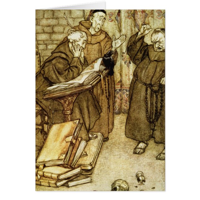 Arthur Rackham |Illustratie van "The Jackdaw of Rh (Voorkant)