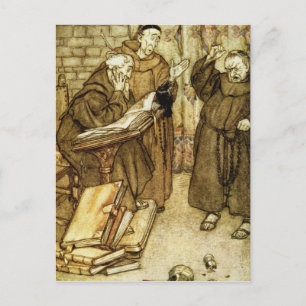 Arthur Rackham Illustratie van "The Jackdaw of Rh Briefkaart
