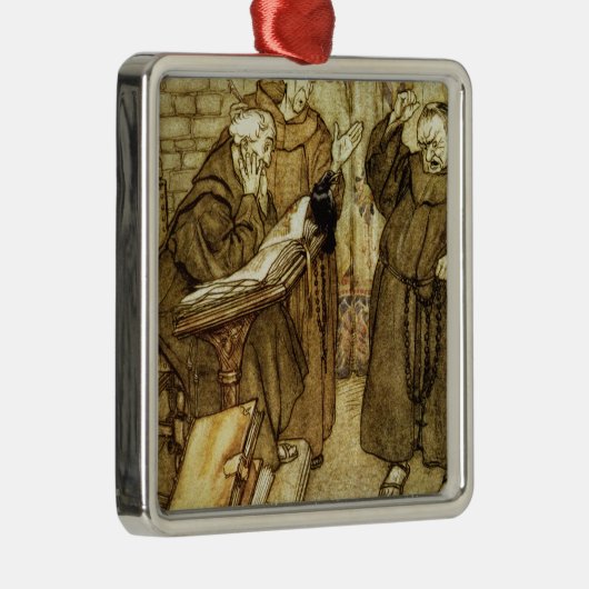 Arthur Rackham |Illustratie van "The Jackdaw of Rh Metalen Ornament (Rechts)