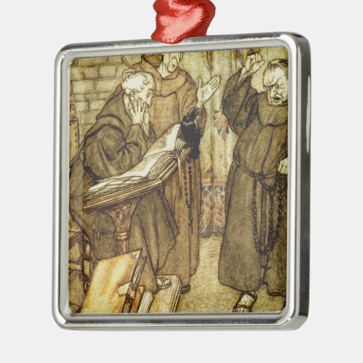 Arthur Rackham |Illustratie van "The Jackdaw of Rh Metalen Ornament (Links)