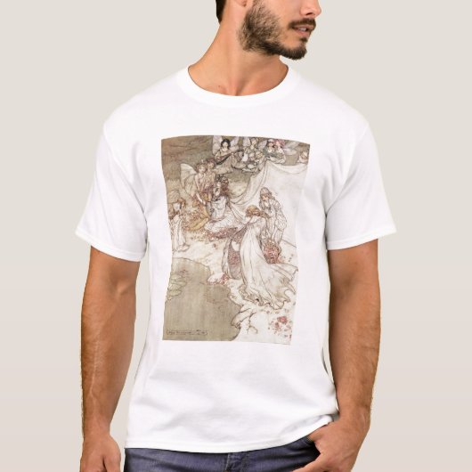 Arthur Rackham | Illustratie voor een Fairy Tale,  T-shirt (Voorkant)