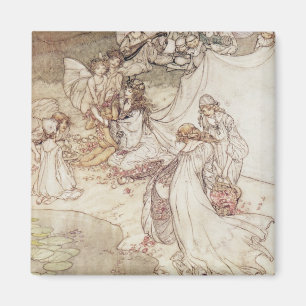 Arthur Rackham Illustratie voor een sprookje, Fa Magneet