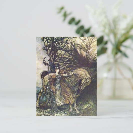 Arthur Rackham Illustration  Briefkaart (Staand voorkant)