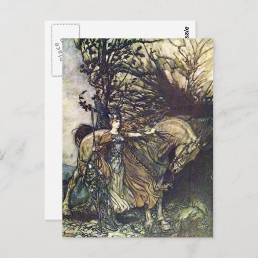 Arthur Rackham Illustration Briefkaart (Voorkant / Achterkant)