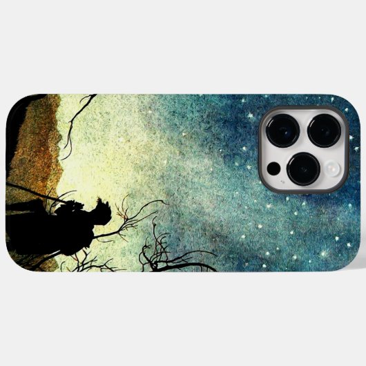 Arthur Rackham Illustration Comus Sterrennacht Case-Mate iPhone Case (Achterkant (horizontaal))