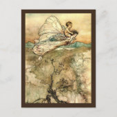 Arthur Rackham Illustration Midzomer Nights Dream Briefkaart (Voorkant)