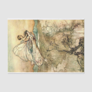 Arthur Rackham Illustration Midzomer Nights Dream Tissuepapier