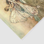 Arthur Rackham Illustration Midzomer Nights Dream Tissuepapier (Detail)