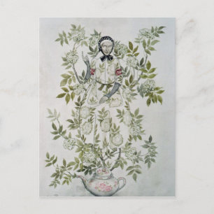 Arthur Rackham   In het midden van een boom zat ee Briefkaart