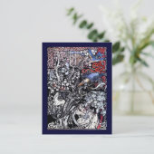 Arthur Rackham Irish Fayry tales Illustration Briefkaart (Staand voorkant)