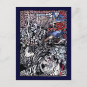 Arthur Rackham Irish Fayry tales Illustration Briefkaart (Voorkant)