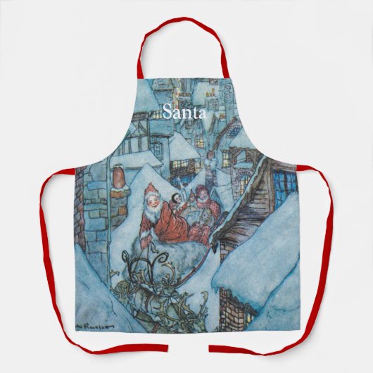  Arthur Rackham Kerst Schort (Voorkant)