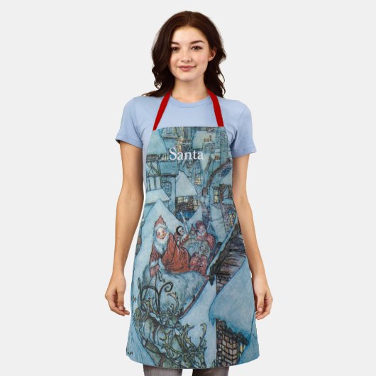  Arthur Rackham Kerst Schort (Gedragen)