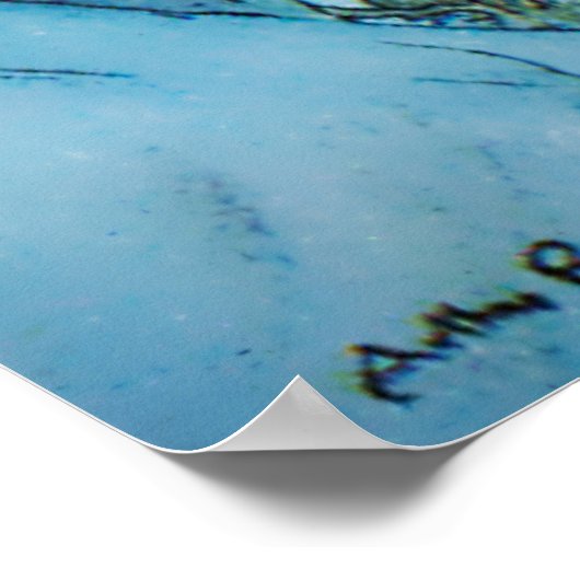 Arthur Rackham kerstaeve Art Poster (Hoek)