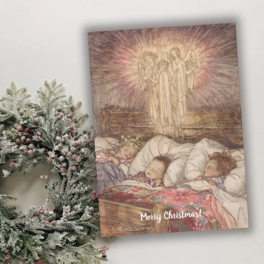 Arthur Rackham Kerstgroeten Feestdagen Kaart