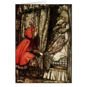 Arthur Rackham Kleine rode rijkap