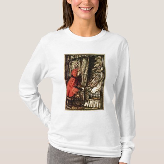 Arthur Rackham | Kleine rode rondhood T-shirt (Voorkant)