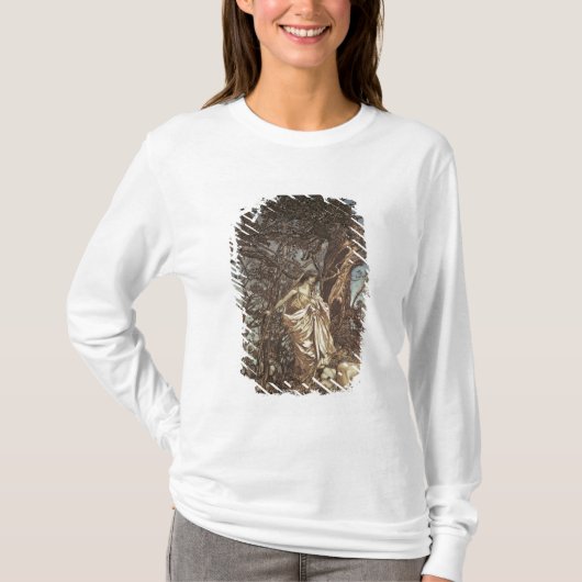 Arthur Rackham | Nooit zo moe, nooit zo bedroevend T-shirt (Voorkant)