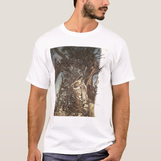 Arthur Rackham | Nooit zo moe, nooit zo bedroevend T-shirt (Voorkant)