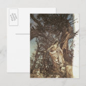 Arthur Rackham | Nooit zo vermoeid, nooit zo beroe Briefkaart (Voorkant / Achterkant)