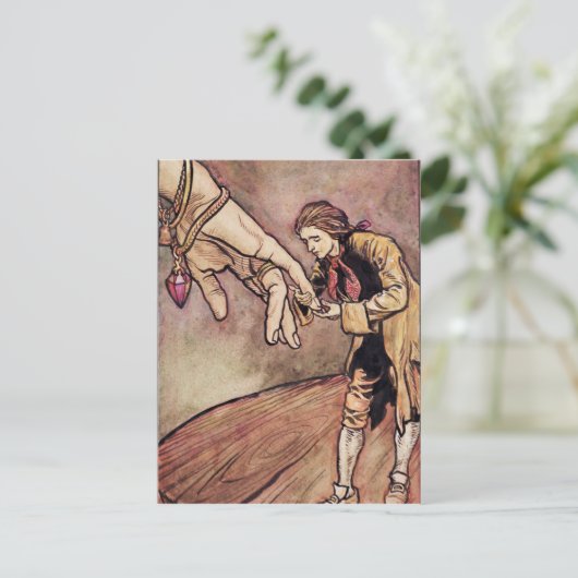 Arthur Rackham | Oorspronkelijke illustratie van d Briefkaart (Staand voorkant)