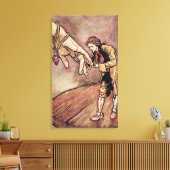 Arthur Rackham | Oorspronkelijke illustratie van d Canvas Afdruk (Insitu (Woonkamer))