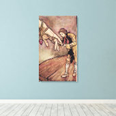 Arthur Rackham | Oorspronkelijke illustratie van d Canvas Afdruk (Insitu (Houten vloer))