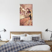 Arthur Rackham | Oorspronkelijke illustratie van d Canvas Afdruk (Insitu (Slaapkamer))