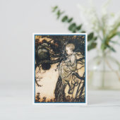 Arthur Rackham Peter Pan Briefkaart (Staand voorkant)