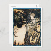Arthur Rackham Peter Pan Briefkaart (Voorkant / Achterkant)