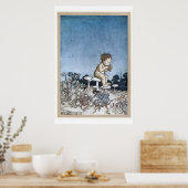 Arthur Rackham - Peter Pan Kensington Gardens 1906 Poster (Keuken)