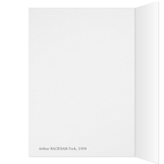 Arthur Rackham Puck Lord, wat een fools CC0587 Car (Binnen (Links))