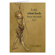 Arthur Rackham Puck Lord, wat een fools CC0888 Car