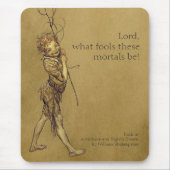 Arthur Rackham Puck Lord wat voor gek CC0053 Muismat (Voorkant)
